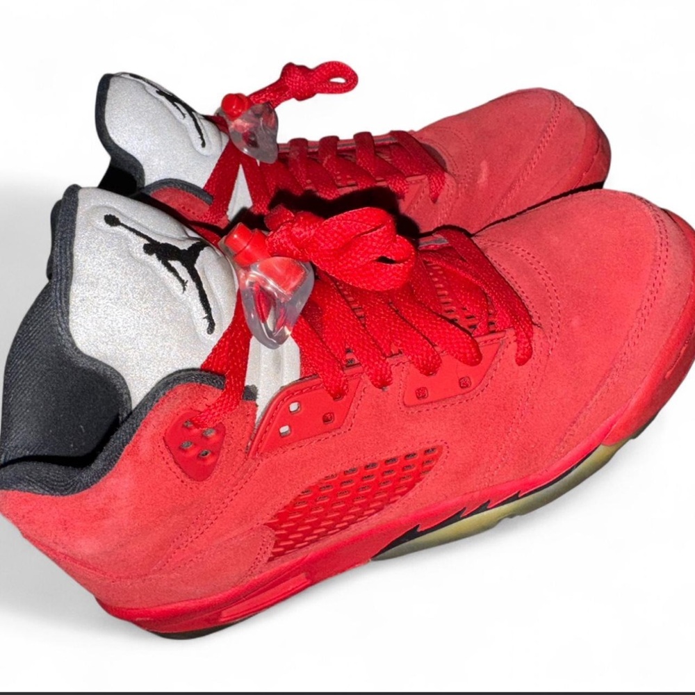 Jordan Athletic Shoes Red and Black